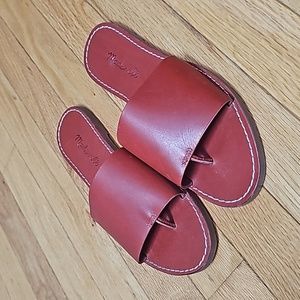 Madewell Boardwalk Post Slide Sandal